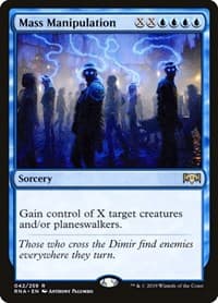 Mass Manipulation from Ravnica Allegiance