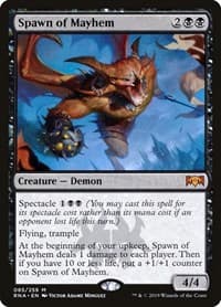 Spawn of Mayhem from Ravnica Allegiance
