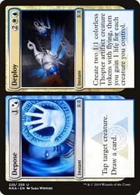 Depose // Deploy from Ravnica Allegiance