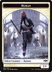 Human Token from Ravnica Allegiance
