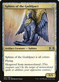Sphinx of the Guildpact from Ravnica Allegiance
