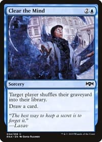 Clear the Mind from Ravnica Allegiance