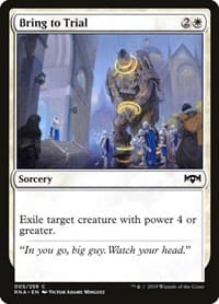Bring to Trial from Ravnica Allegiance