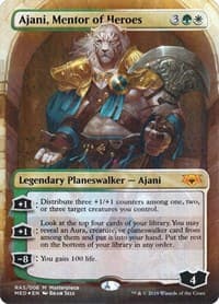 Ajani, Mentor of Heroes from Mythic Edition: Ravnica Allegiance