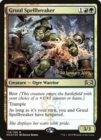 Gruul Spellbreaker from Prerelease Cards