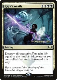 Kaya's Wrath from Prerelease Cards