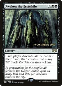 Awaken the Erstwhile from Prerelease Cards