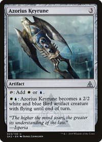 Azorius Keyrune from Ravnica Allegiance: Guild Kits