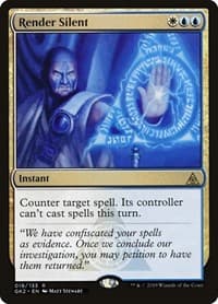 Render Silent from Ravnica Allegiance: Guild Kits