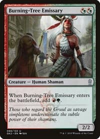 Burning-Tree Emissary from Ravnica Allegiance: Guild Kits