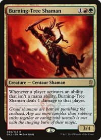 Burning-Tree Shaman from Ravnica Allegiance: Guild Kits