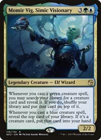 Momir Vig, Simic Visionary from Ravnica Allegiance: Guild Kits