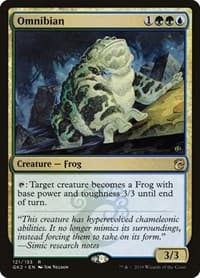 Omnibian from Ravnica Allegiance: Guild Kits