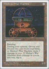 Mishra's War Machine from Fourth Edition