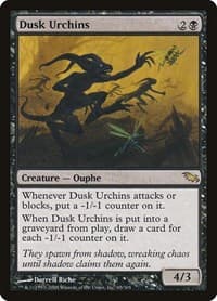 Dusk Urchins from Shadowmoor