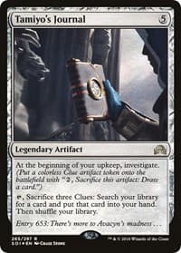 Tamiyo's Journal (Entry 653) from Shadows over Innistrad