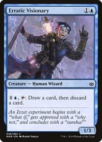 Erratic Visionary from War of the Spark