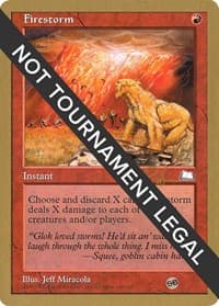Firestorm - 1998 Ben Rubin (WTH) (SB) from World Championship Decks