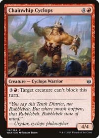 Chainwhip Cyclops from War of the Spark