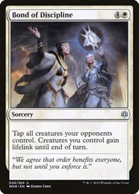 Bond of Discipline from War of the Spark