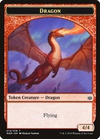 Dragon Token from War of the Spark
