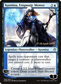 Kasmina, Enigmatic Mentor from Prerelease Cards