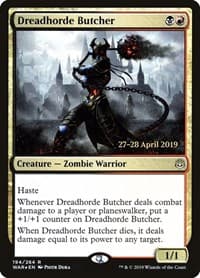 Dreadhorde Butcher from Prerelease Cards