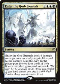 Enter the God-Eternals from Prerelease Cards
