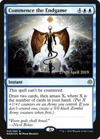Commence the Endgame from Prerelease Cards