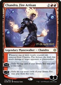 Chandra, Fire Artisan from Prerelease Cards