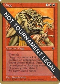 Orgg - 1996 Eric Tam (FEM) from World Championship Decks