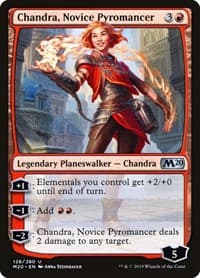 Chandra, Novice Pyromancer from Core Set 2020