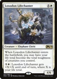 Loxodon Lifechanter from Core Set 2020