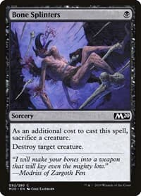 Bone Splinters from Core Set 2020
