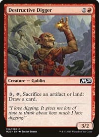 Destructive Digger from Core Set 2020