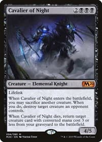 Cavalier of Night from Core Set 2020