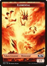 Elemental Token from Core Set 2020