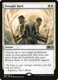 Brought Back from Core Set 2020