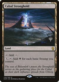Cabal Stronghold from Promo Pack: Core Set 2020