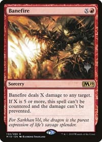 Banefire from Promo Pack: Core Set 2020