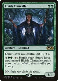 Elvish Clancaller from Promo Pack: Core Set 2020