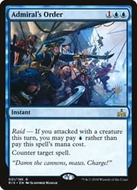 Admiral's Order from Promo Pack: Core Set 2020
