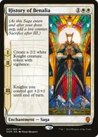 History of Benalia from Promo Pack: Core Set 2020