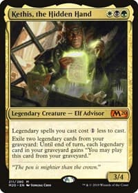 Kethis, the Hidden Hand from Promo Pack: Core Set 2020