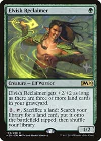 Elvish Reclaimer from Promo Pack: Core Set 2020