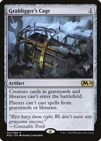Grafdigger's Cage from Promo Pack: Core Set 2020
