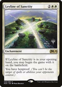 Leyline of Sanctity from Promo Pack: Core Set 2020
