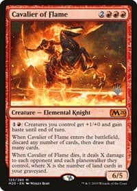 Cavalier of Flame from Promo Pack: Core Set 2020