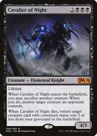 Cavalier of Night from Promo Pack: Core Set 2020
