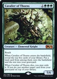 Cavalier of Thorns from Prerelease Cards